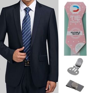 The Tie Magnet Invisible Tie Stay